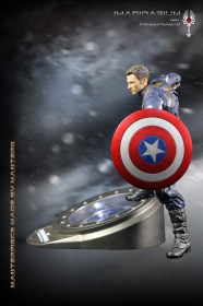 Captain America The winter Soldier 1/4 Quarter Scale Premium Masterpiece Statue by Imaginarium Art