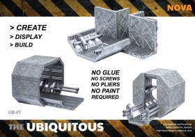 Ubiquitous Diorama Case for Action Figures Standard Edition by Nova