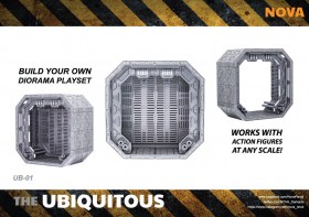 Ubiquitous Diorama Case for Action Figures Standard Edition by Nova