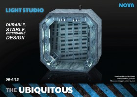 Ubiquitous Diorama Case with Lighting for Action Figures LS Edition by Nova